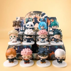 12PCS/SET 6.5cm Jujutsu Kaisen Cartoon Mystery Blind Box Anime PVC Figure Toy