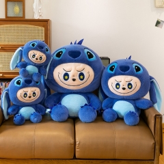 POP MART Labubu Lilo & Stitch Cartoon Anime Plush Toy Doll