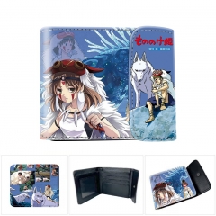 Princess Mononoke/Mononoke Hime Cartoon Color Printing Coin Purse Anime Short Wallet