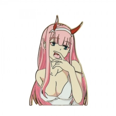 62mm DARLING in the FRANXX 国家队02珐琅金属胸针 书包配饰pin