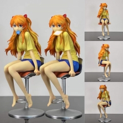 EVA 福音战士 BBG 坐姿面包 明日香 可替换配件 盒装手办 高约23.5cm