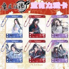磨噵亚克力透卡忘羡透明双面夹层卡片ins拍立得动漫周边挂件
