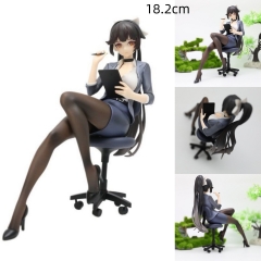 碧蓝航线 美少女 秘书高雄 18.2cm 吸塑+彩盒  24pes