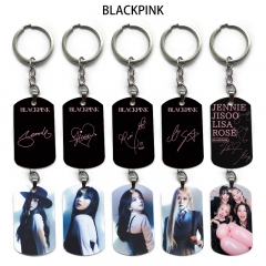 16 Styles K-POP BLACKPINK Cartoon Character Decoration Anime Alloy Keychain