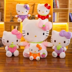 6 Styles Hello Kitty Cartoon Anime Plush Toy Doll