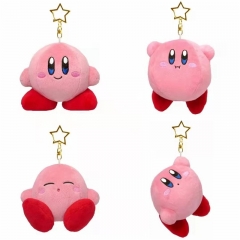 6 Styles 10cm Kirby Cartoon Anime Plush Toy Pendant