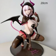 20cm Lovely Demon Sister Tina Thena Cartoon Sexy Girls Anime PVC Figure