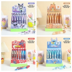 36支）新款史迪仔文具可擦转转笔摩擦擦笔高颜值可爱卡通笔学生礼物奖品