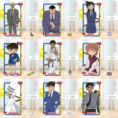 42 Styles 9*3.5cm Detective Conan Cartoon Anime Alloy Bookmark