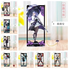 32 Styles  9*3.4cm Zenless Zone Zero Cartoon Anime Alloy Bookmark