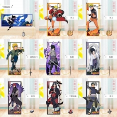 38 Styles  9*4cm Naruto Cartoon Anime Alloy Bookmark