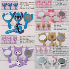 5 Styles 12pcs/set Sanrio Lilo & Stitch Cartoon Anime PVC Mirror