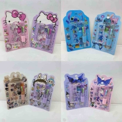 12套）外贸新款史迪仔奇stitch文具组合套装网红文具学生儿童送礼物奖品