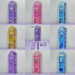 24套）新款拉布布史迪仔奇铅笔套装橡皮擦铅笔尺子学生文具组合礼品奖品