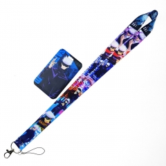 2 Styles Jujutsu Kaisen ID Cards Holders Cases Lanyard Anime Phone Strap Lanyard