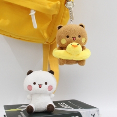2 Styles 10*9*6CM Cute Cartoon Anime Plush Toy Pendant