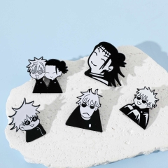 2 Styles Jujutsu Kaisen Cartoon Pin Anime Alloy Brooch