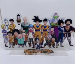 Dragon Ball Z Cartoon Anime Standing Plate