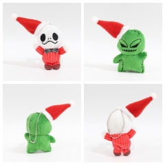 2 Styles 11*5*4CM The Nightmare Before Christmas Cartoon Anime Plush Toy Pendent