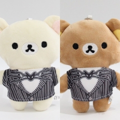 2 Styles 13*9*5CM Rilakkuma Cartoon Anime Plush Toy Pendent