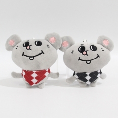2 Styles 10*9*4CM Cute Rat Cartoon Anime Plush Toy Doll