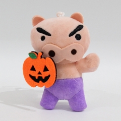 13*9*5CM Crayon Shin-chan Buriburizaemon Cartoon Anime Plush Toy Pendent