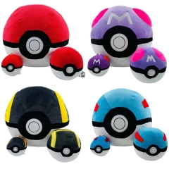 4 Styles 32cm Pokemon Cartoon Anime Plush Toy Doll