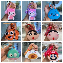 65 Styles Sanrio Crayon Shin-chan Cartoon Anime Coin Purse