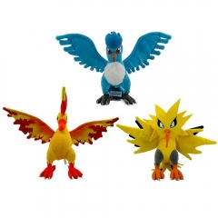 3 Styles Pokemon Moltres Cartoon Anime Plush Toy Doll