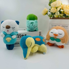 2 Styles Pokemon Cyndaquil Bulbasaur Cartoon Anime Plush Toy Doll