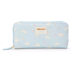 Sanrio Cinnamoroll Pu Casual Short Wallet Cute Anime Cartoon Button Card Holder Wallet