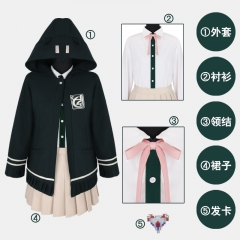 Danganronpa: Trigger Happy Havoc Nanami ChiaKi Cartoon Anime Cosplay Costume Set