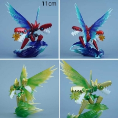 2 Styles 11cm Pokemon Scizor Cartoon Anime PVC Figures