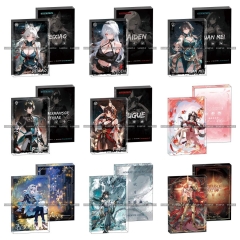 29 Styles 8*12*1.2CM Honkai: Star Rail Cartoon Anime Acrylic Card Brick