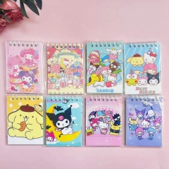 2 Styles Sanrio Capybara Cartoon Anime Notebook