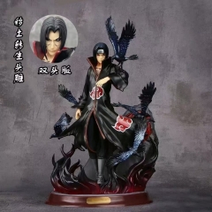24CM Naruto GK Uchiha Itachi Cartoon Model Toy Anime PVC Figure