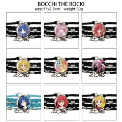 10 Styles Bocchi the Rock! Cartoon Anime Bracelet Wristband