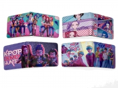4 Styles K-Pop: Demon Hunters Cartoon Purse Short Anime Wallet