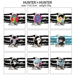 9 Styles HUNTER×HUNTER Cartoon Anime Bracelet Wristband