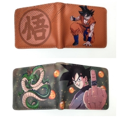 2 Styles Dragon Ball Z Cartoon Purse Short Anime Wallet