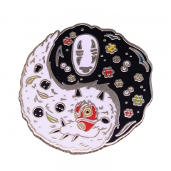 Spirited Away No Face Man Anime Alloy Pin Brooch
