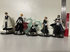 5pcs/set 14CM Bleach Cartoon Anime PVC Figures