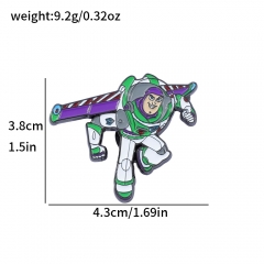 Toy Story Cartoon Pin Anime Alloy Brooch