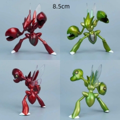 2 Styles 8.5CM Pokemon Scizor Cartoon Anime PVC Figures