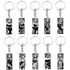 13 Styles Demon Slayer: Kimetsu no Yaiba Cartoon Anime Stainless Steel Keychain
