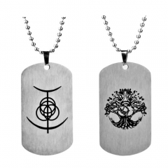 2 Styles Elden Ring Cartoon Anime Stainless Steel Necklace