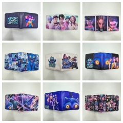 10 Styles K-Pop: Demon Hunters Cartoon Purse Anime Short Wallet