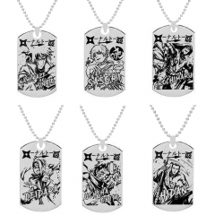 23 Styles Naruto Cartoon Anime Stainless Steel Necklace