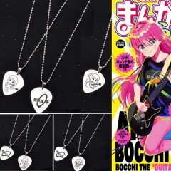 4 Styles Bocchi the Rock! Cartoon Anime Stainless Steel Necklace