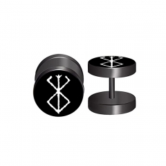 Berserk Cartoon Anime Stainless Steel Earrings